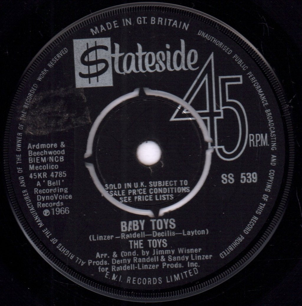Toys (Us 60'S Group) - Baby Toys - 7 Inch