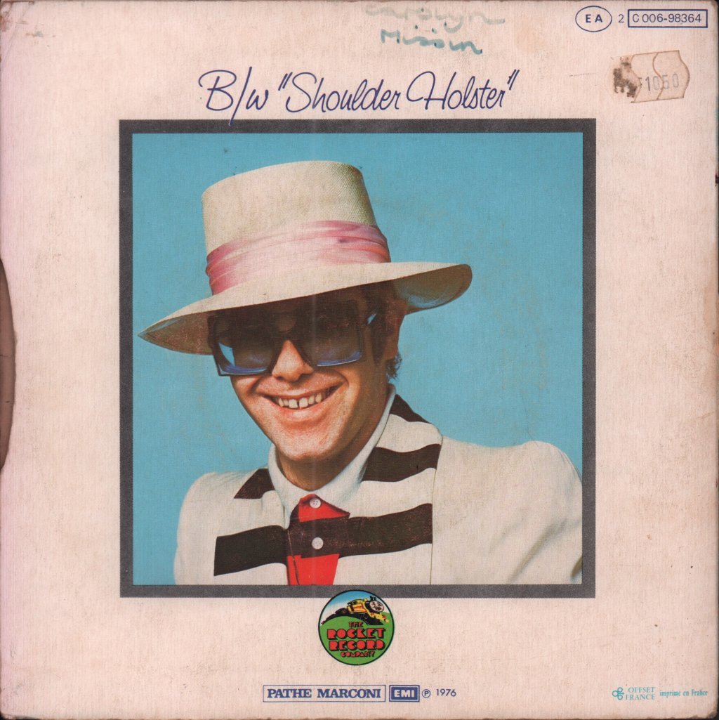 Elton John - Sorry Seems To Be The Hardest Word - 7 Inch