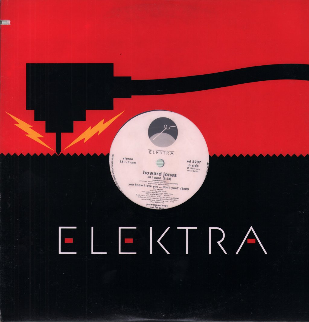 Howard Jones - All I Want - 12 Inch