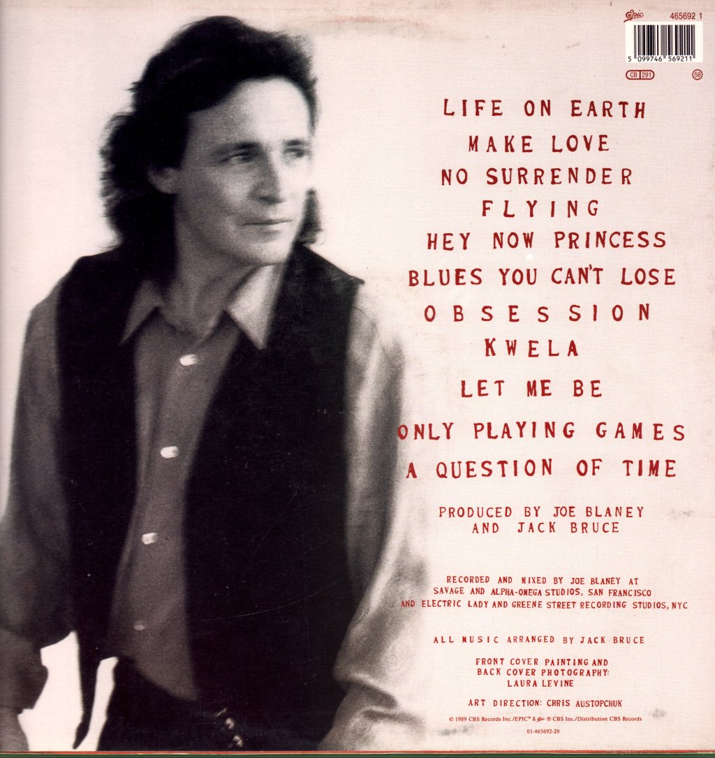 Jack Bruce - A Question Of Time - Lp