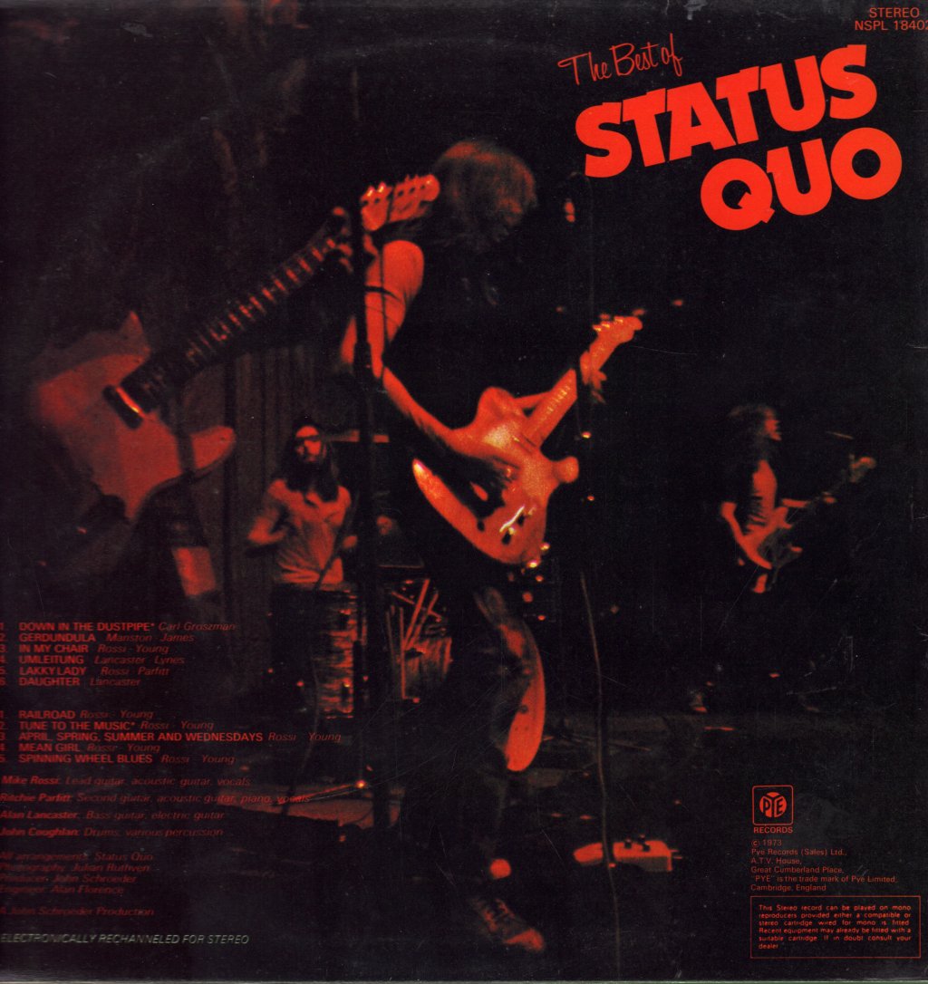 Status Quo - Best Of Status Quo - Lp
