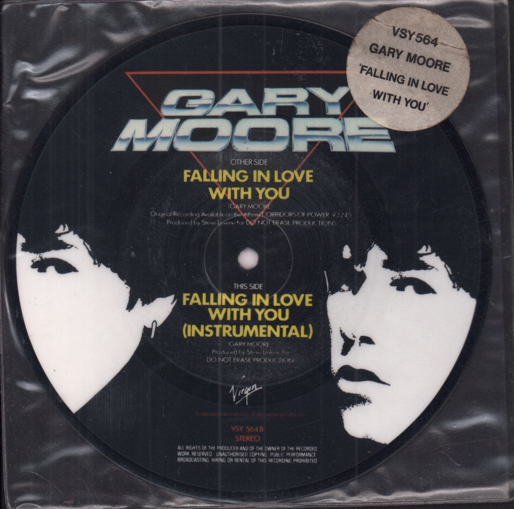 Gary Moore - Falling In Love With You - 7 Inch
