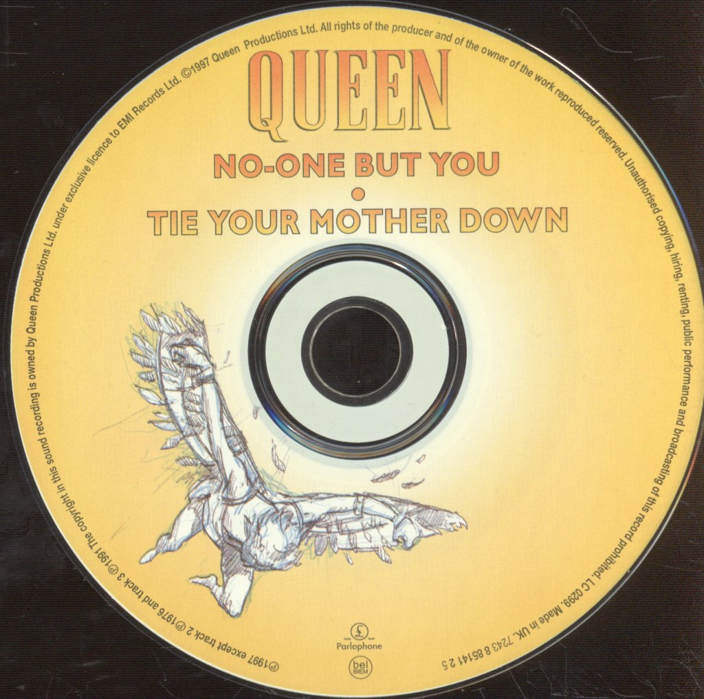 Queen - No-One But You / Tie Your Mother Down - Cd