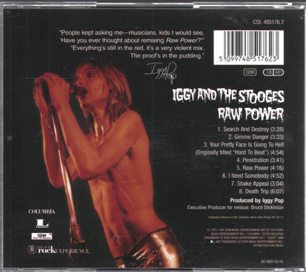 Stooges - Raw Power - Cd