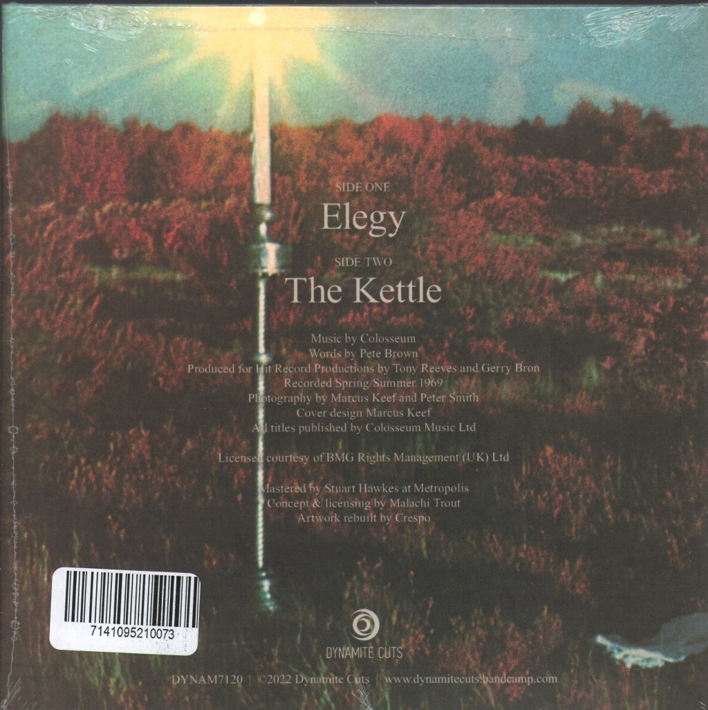 Colosseum - Elegy - 7 Inch