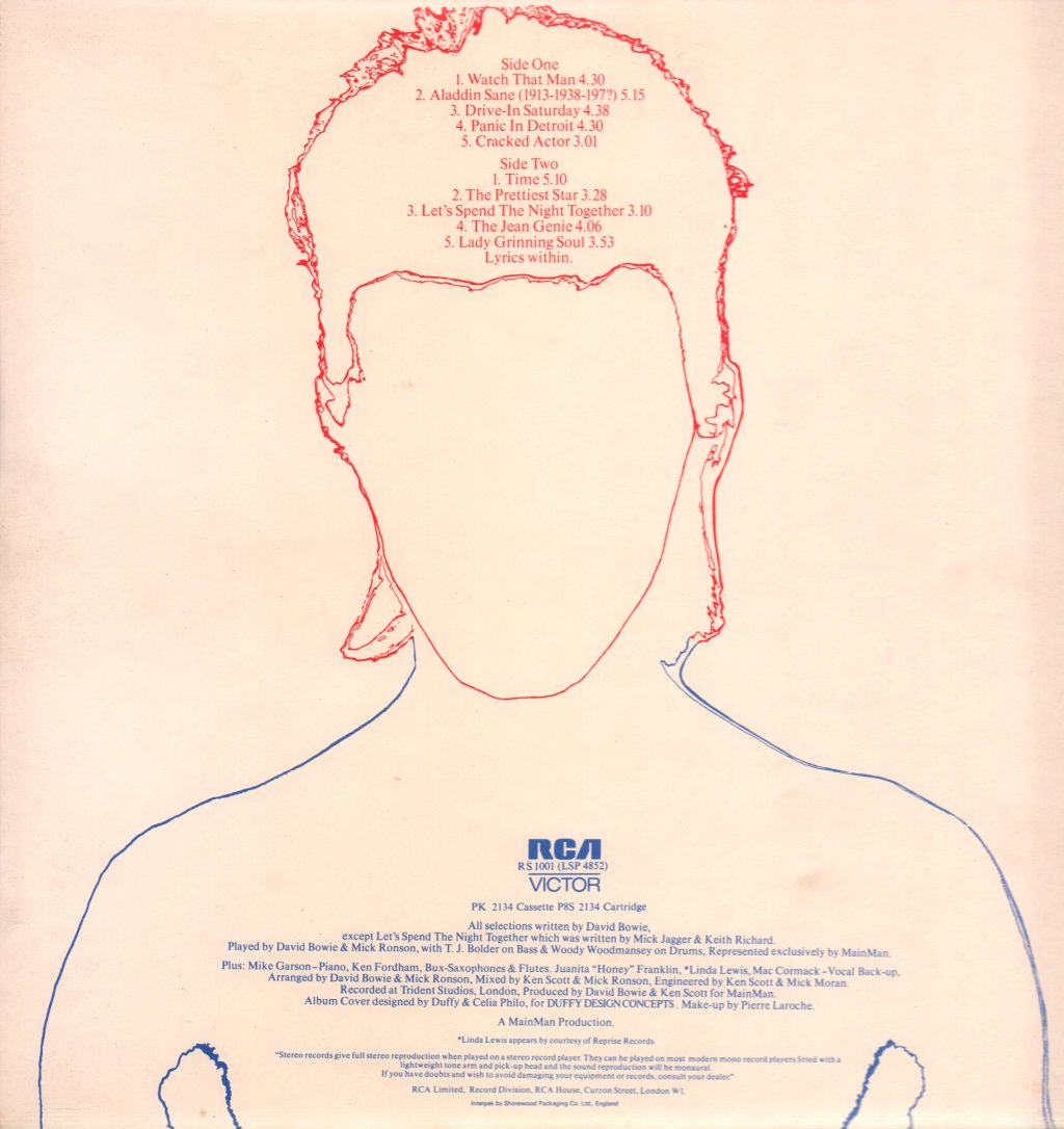 David Bowie - Aladdin Sane - Lp