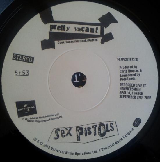 Sex Pistols - Pretty Vacant - 7 Inch