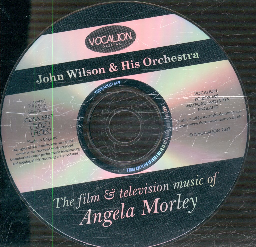 John Wilson Orchestra - Film & Television Music Of Angela Morley - Cd