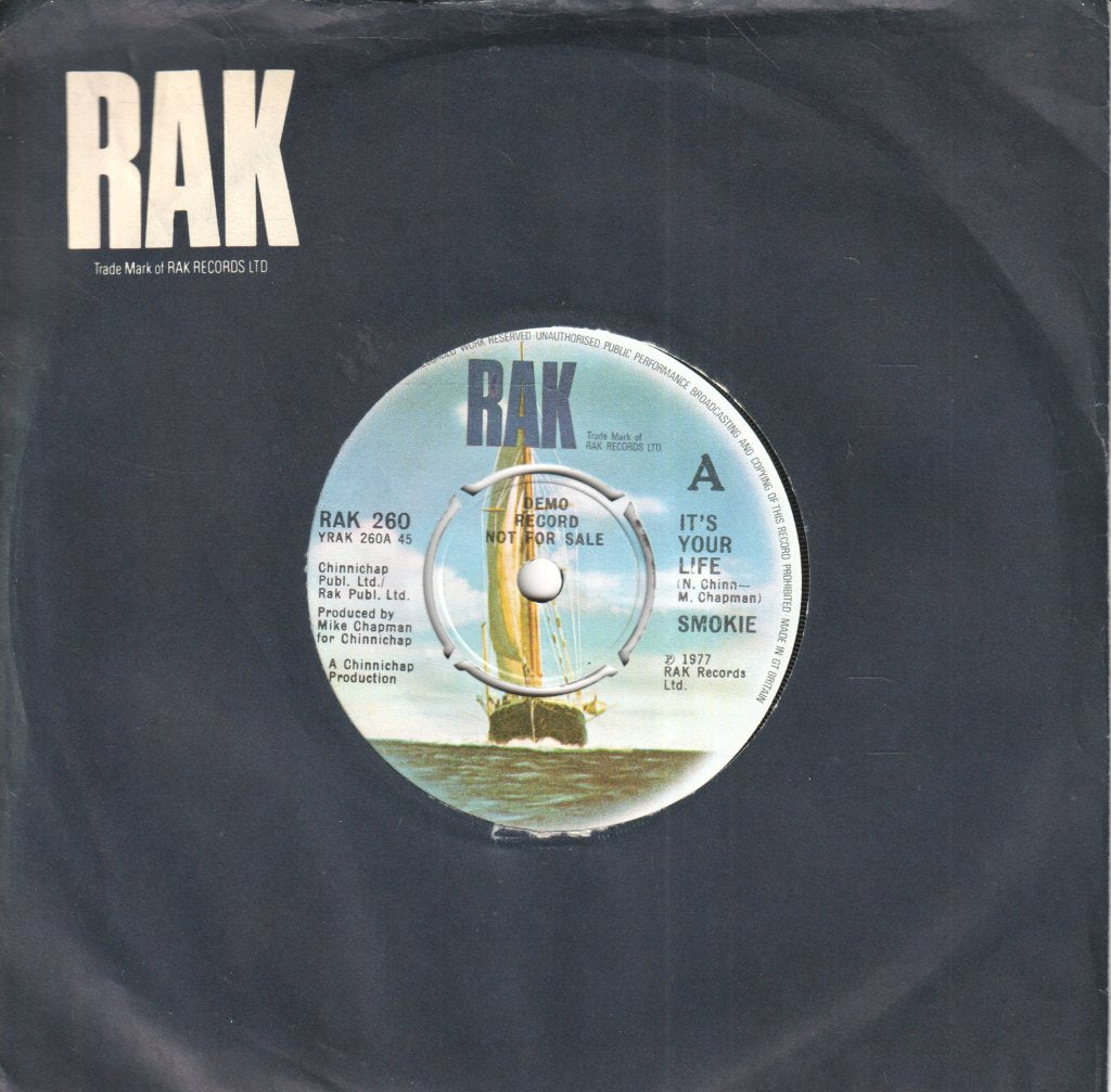 Smokie - It's Your Life - 7 Inch