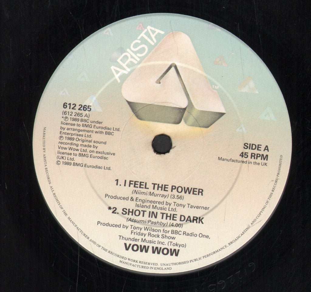 Vow Wow - I Feel The Power - 12 Inch