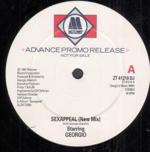 Georgio - Sex Appeal - 12 Inch