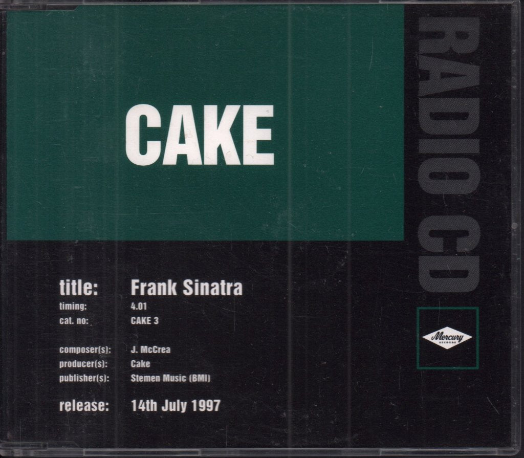 Cake - Frank Sinatra - Cd
