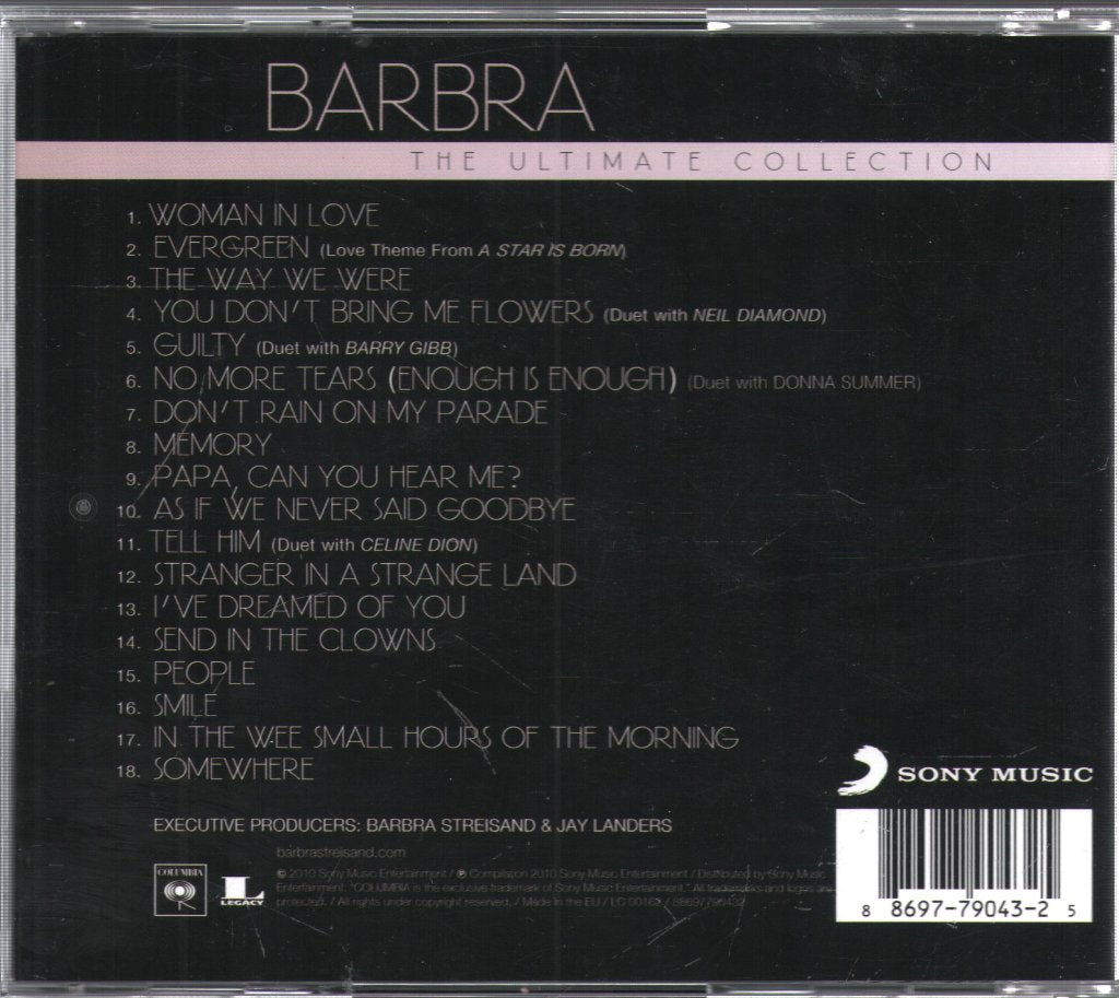 Barbra Streisand - Ultimate Collection - Cd