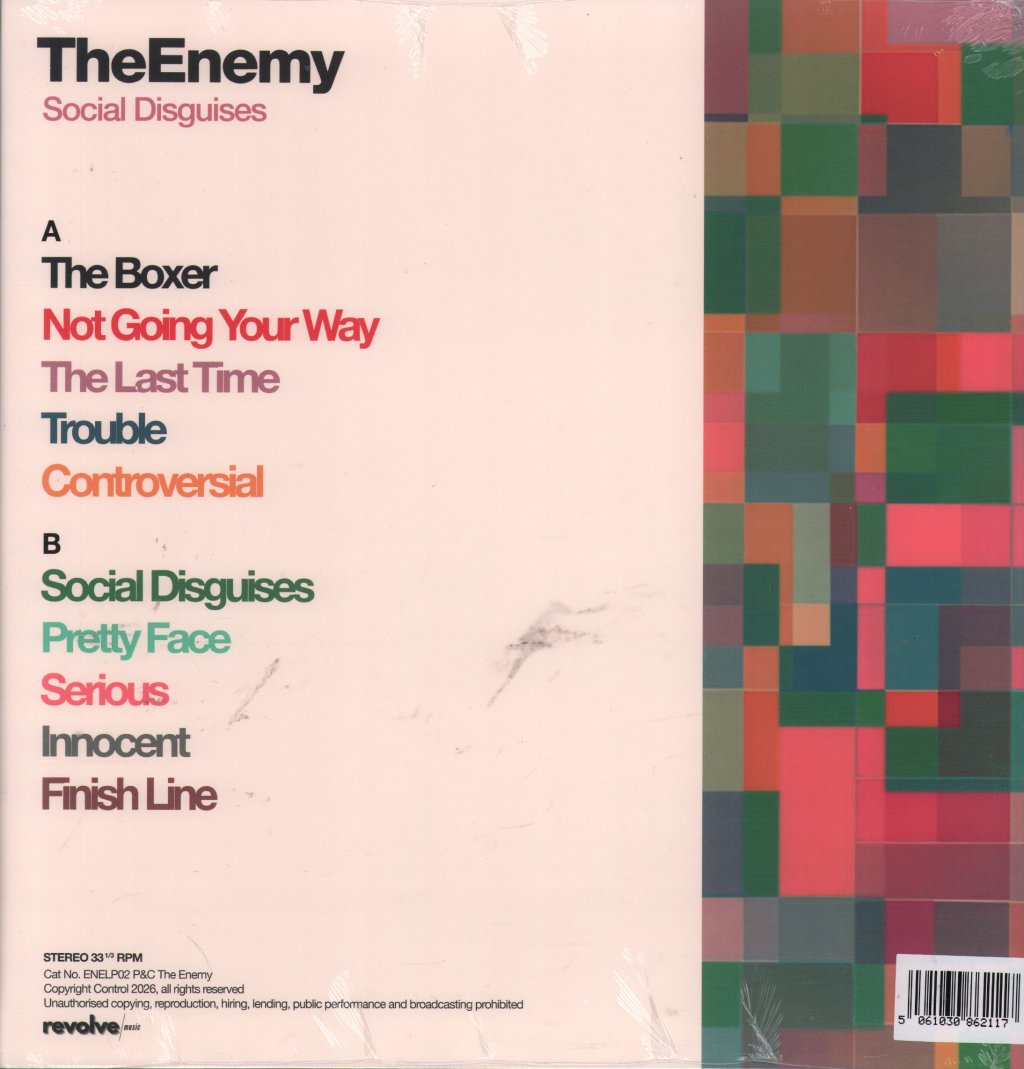Enemy - Social Disguises - Lp