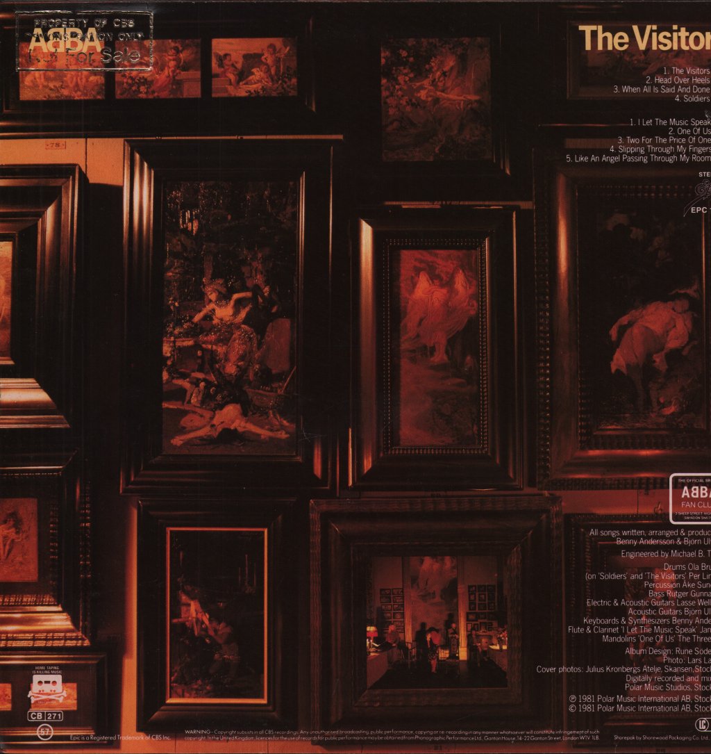 ABBA - Visitors - Lp