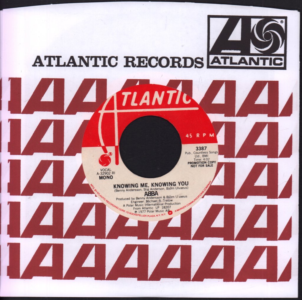 ABBA - Knowing Me, Knowing You - 7 Inch