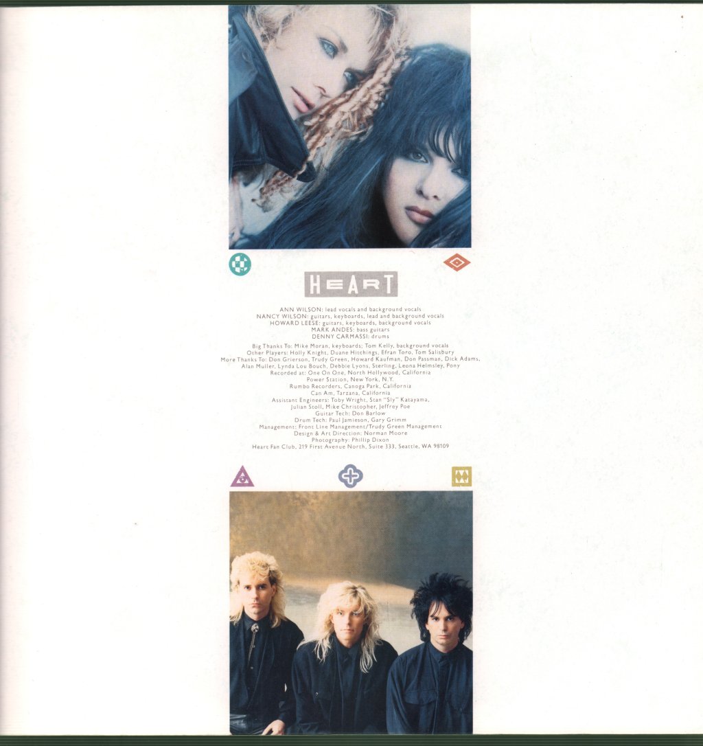 Heart - Bad Animals - Lp