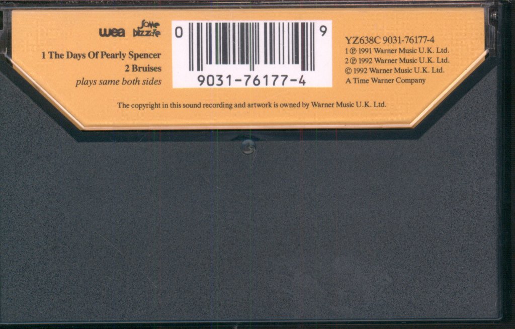 Marc Almond - Days Of Pearly Spencer - Cassette