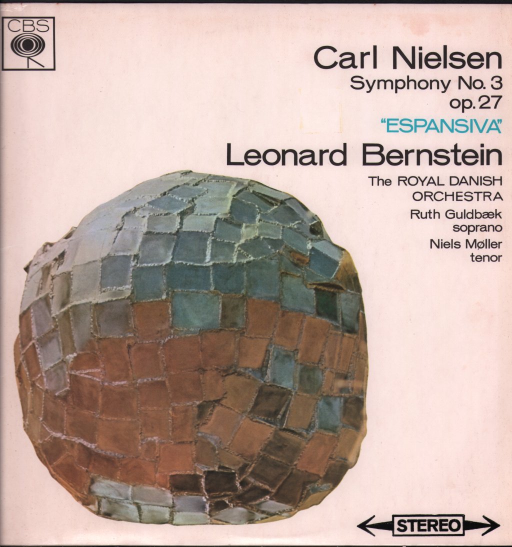 Leonard Bernstein / Royal Danish Orchestra / Ruth Guldbaek / Niels Moller - Carl Neilsen - Symphony No 3 Espansiva - Lp