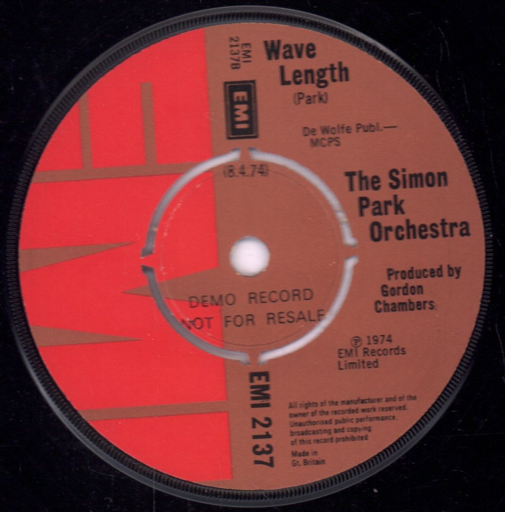 Simon Park Orchestra - High Fi - 7 Inch