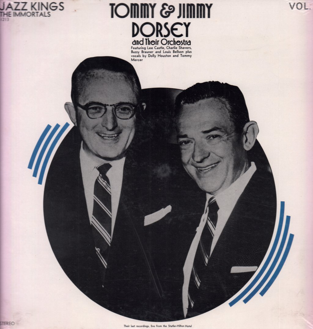 Tommy And Jimmy Dorsey - Jazz Kings The Immortals Vol 1 - Lp