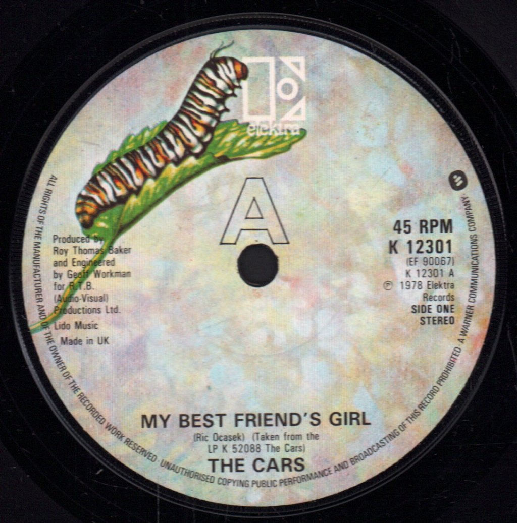 Cars - My Best Friend's Girl - 7 Inch