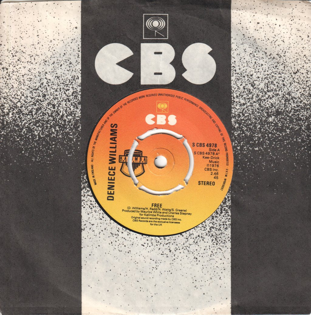 Deniece Williams - Free - 7 Inch