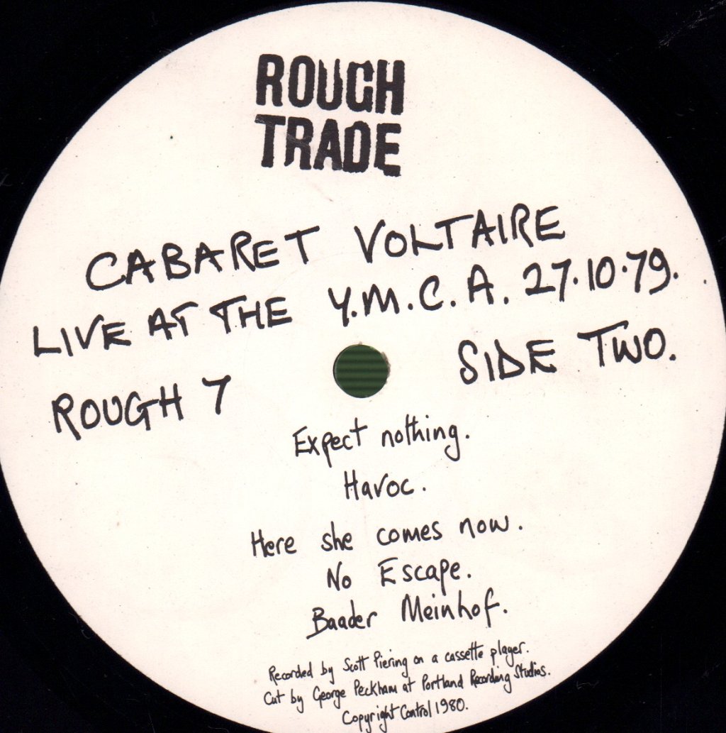 Cabaret Voltaire - Live Ymca 27/10/79 - Lp