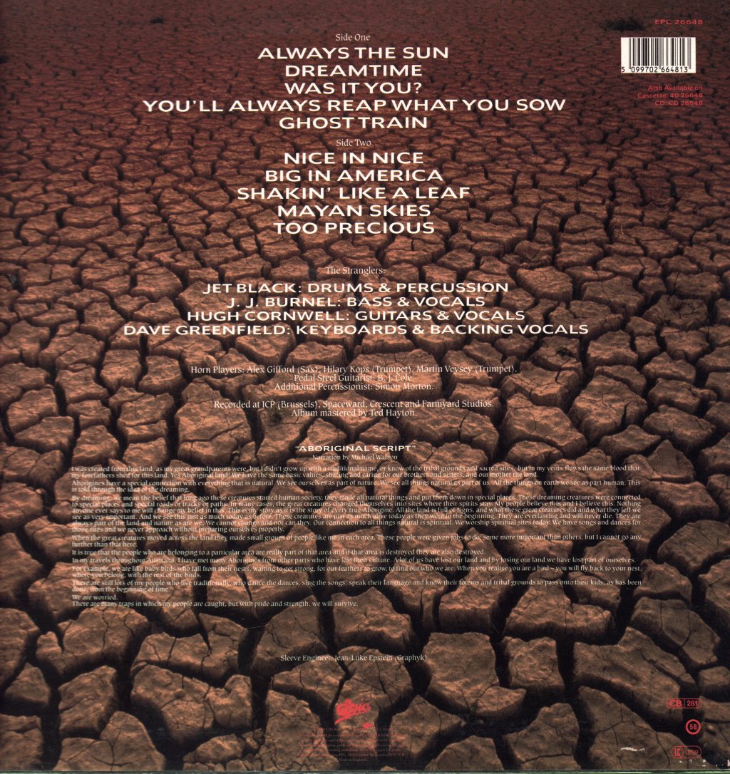 Stranglers - Dreamtime - Lp