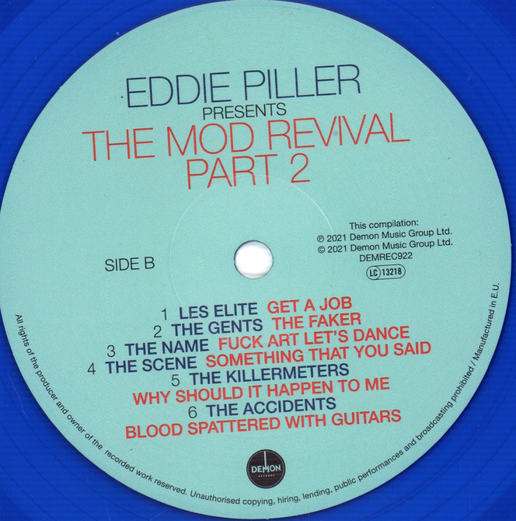Various Artists - Eddie Piller Presents The Mod Revival (Part 2) - Double Lp