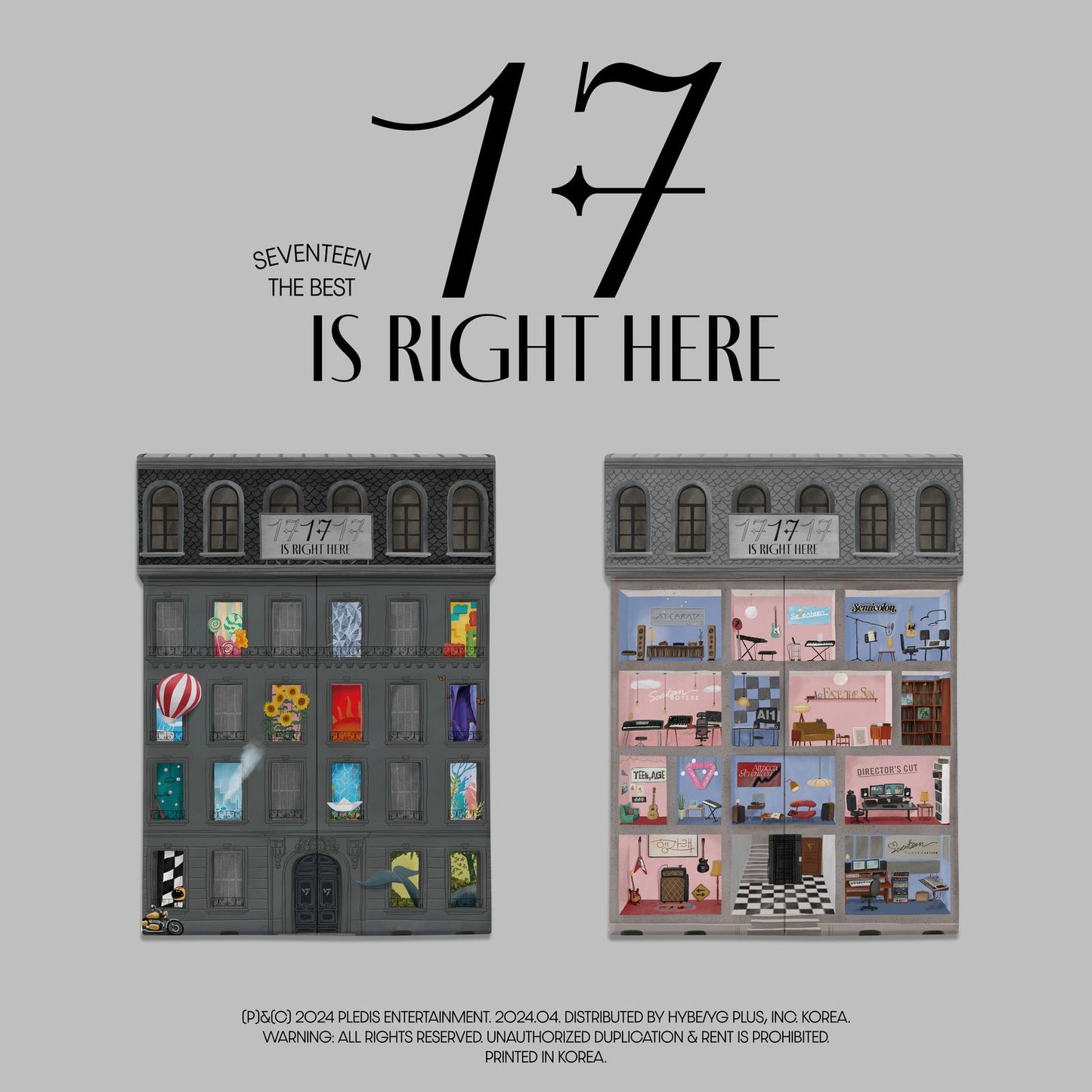 seventeen (k-pop) - Seventeen Best Album : 17 Is Right Here - Cd