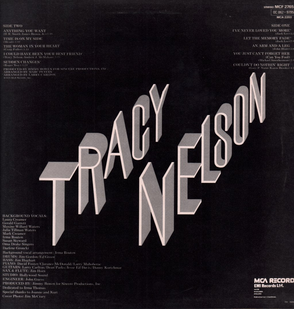 Tracy Nelson - Time Is On My Side - Lp