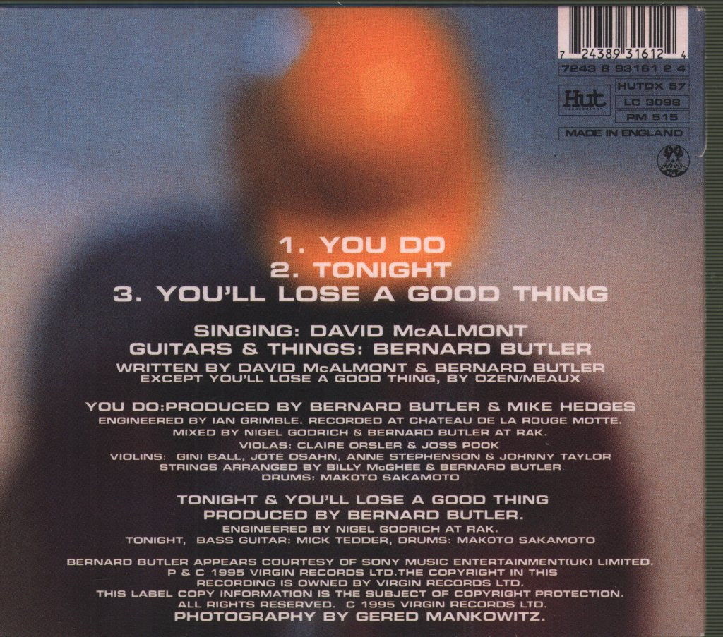 Mcalmont And Butler - You Do - Cd