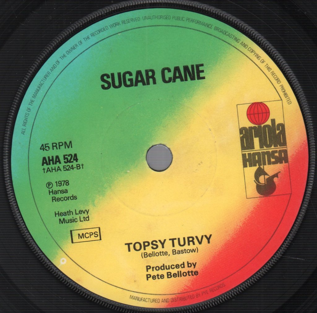 Sugar Cane - Montego Bay - 7 Inch