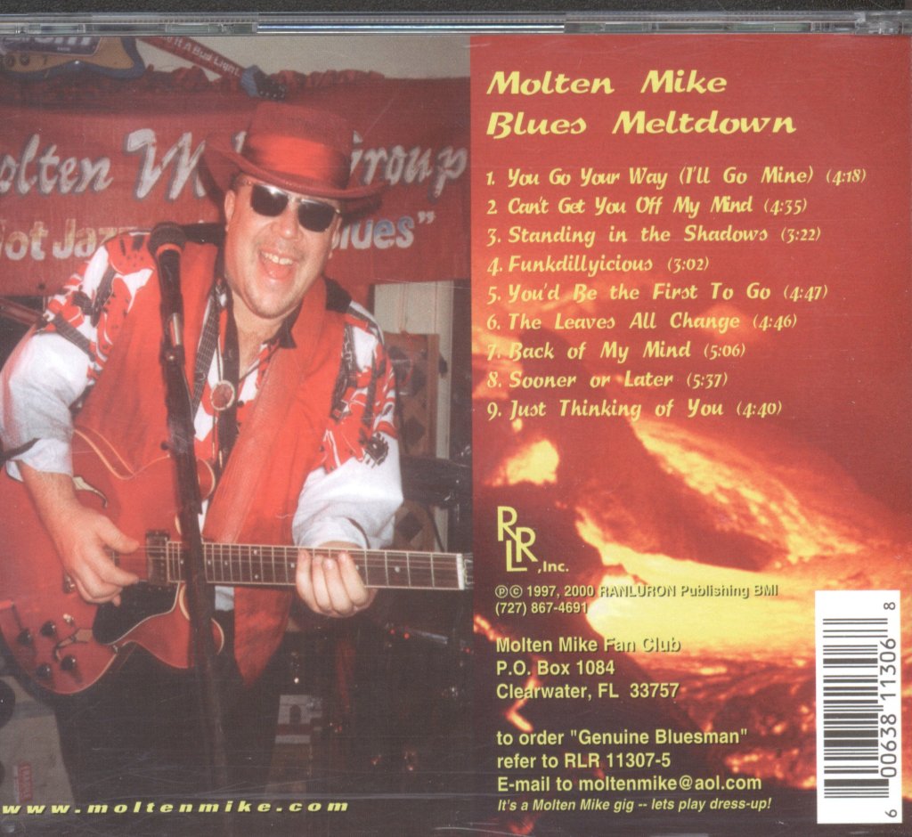 Molten Mike Group - Blues Meltdown - Cd