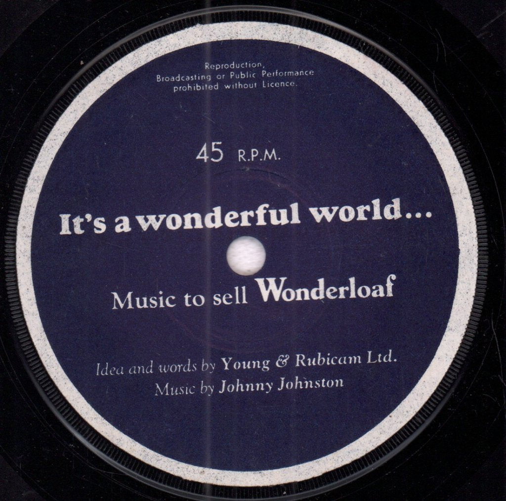 Johnny Johnston - It's A Wonderful World - 7 Inch