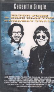 Elton John And Eric Clapton - Runaway Train - Cassette