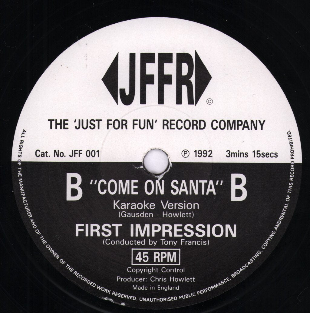 First Impression - Come On Santa - 7 Inch
