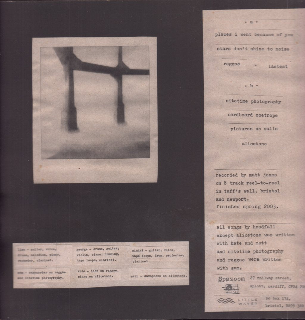 Headfall - Stars Don't Shine To Noise - Lp