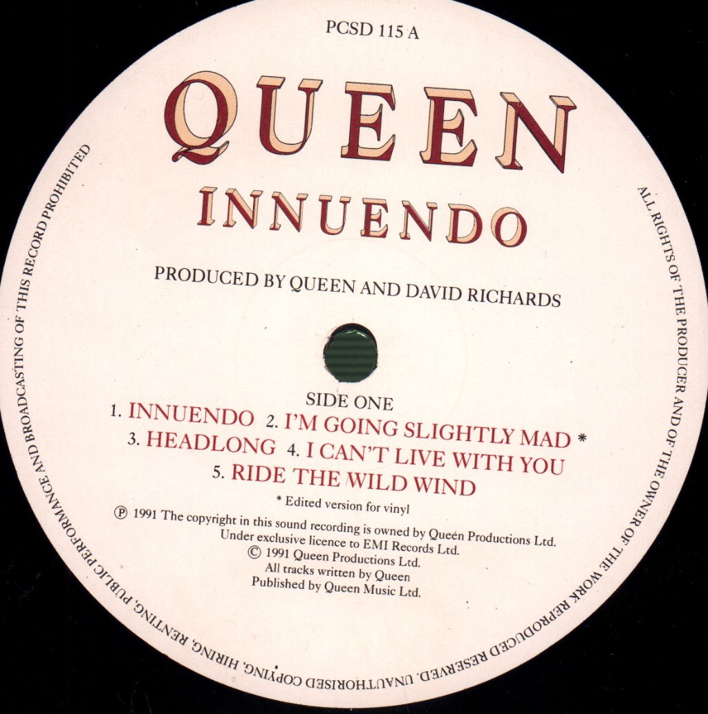 Queen - Innuendo - Lp