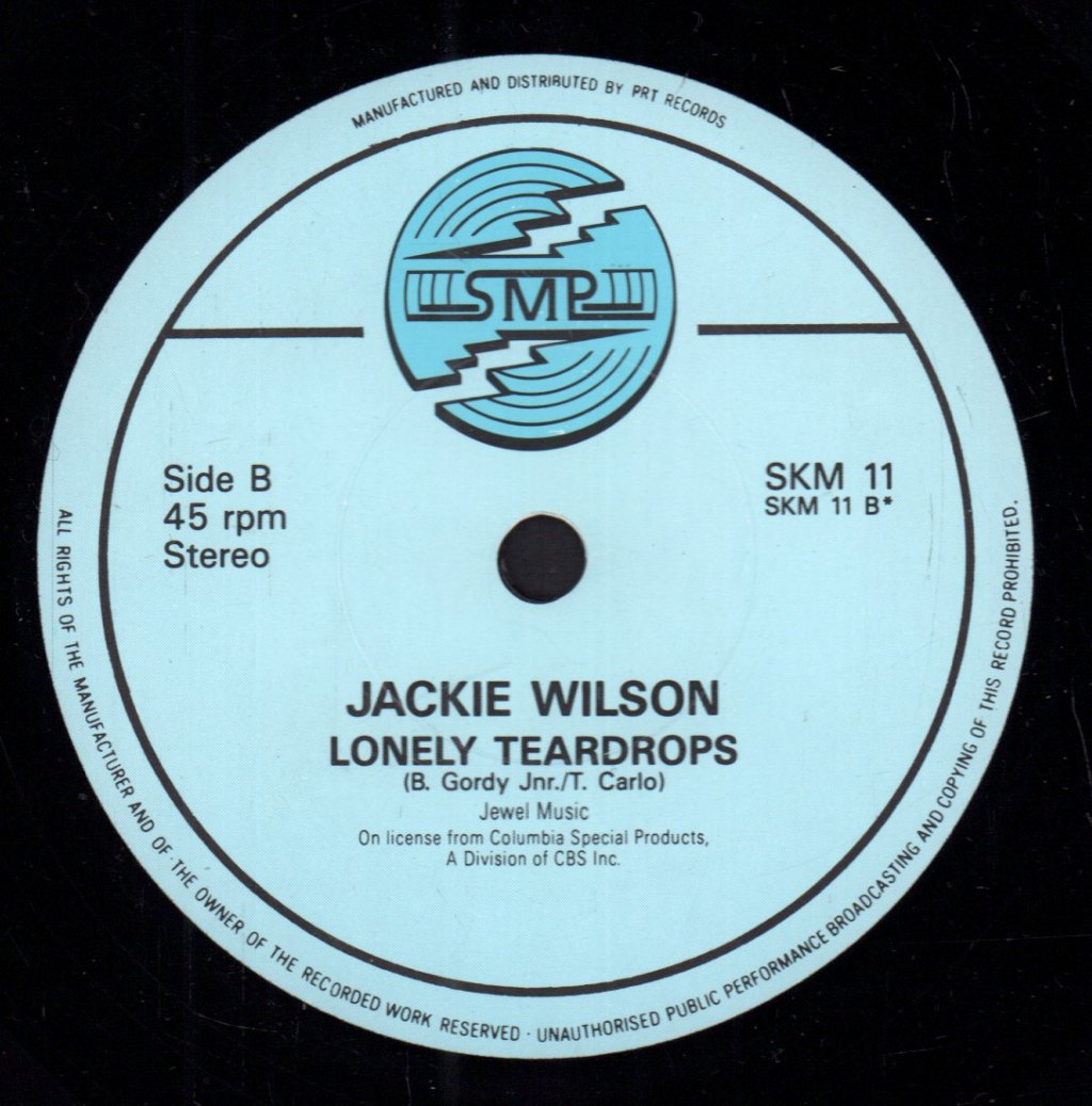 Jackie Wilson - Baby Workout - 7 Inch