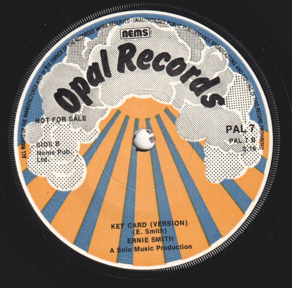 Ernie Smith - Key Card - 7 Inch