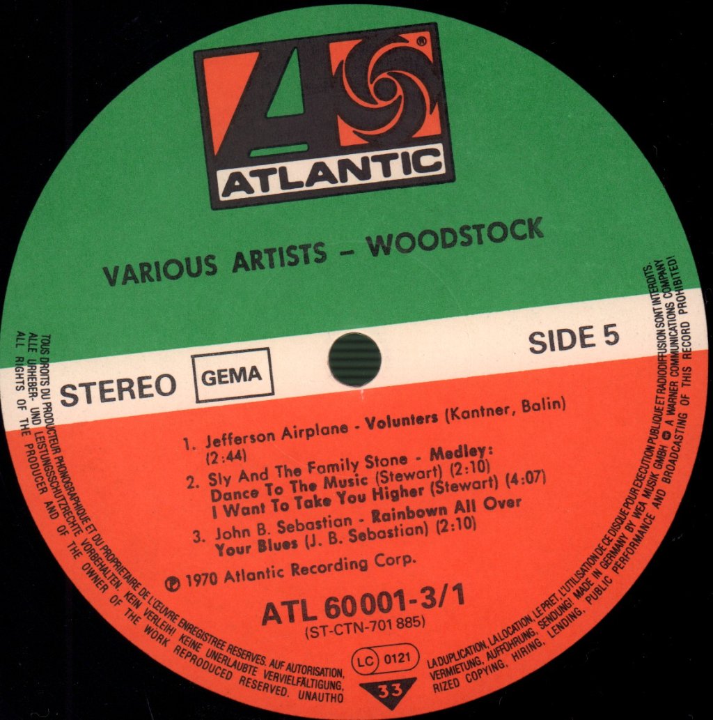 Various Artists - Woodstock - Music From The Original Soundtrack And More - Triple Lp