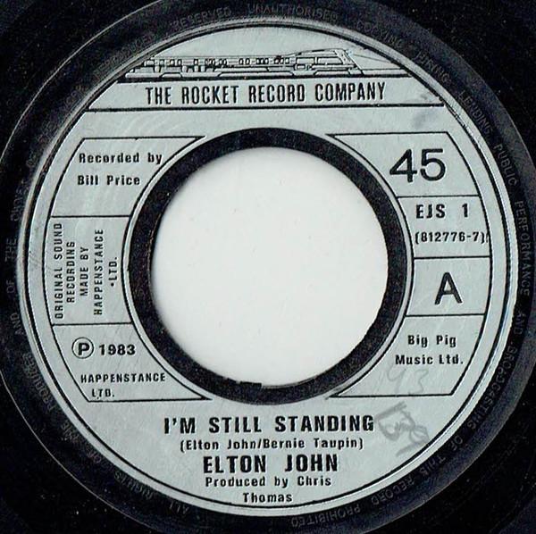 Elton John - I'm Still Standing - 7 Inch