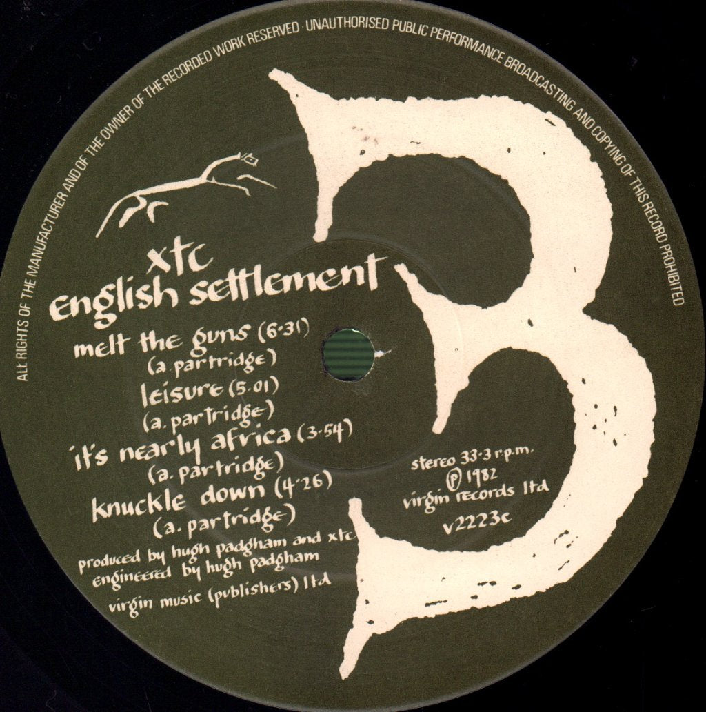 XTC - English Settlement - Double Lp