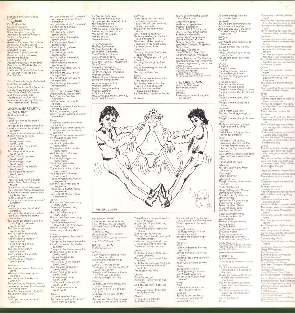 Michael Jackson - Thriller - Lp