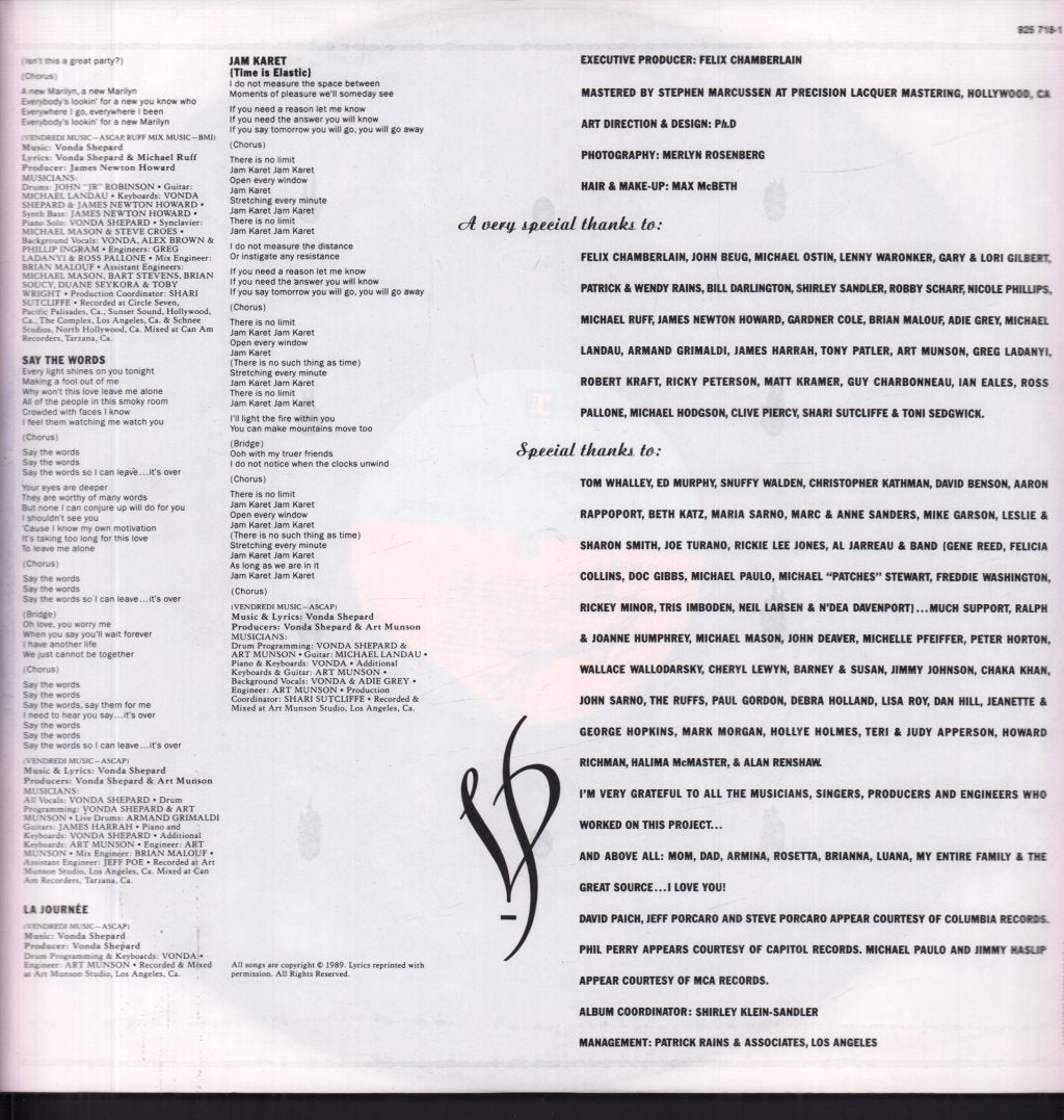 Vonda Shepard - Vonda Shepard - Lp
