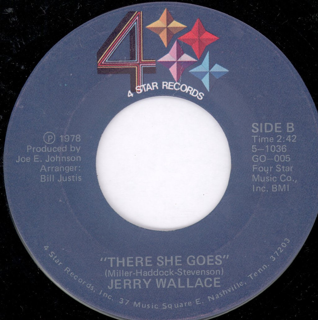 Jerry Wallace - Yours Love - 7 Inch