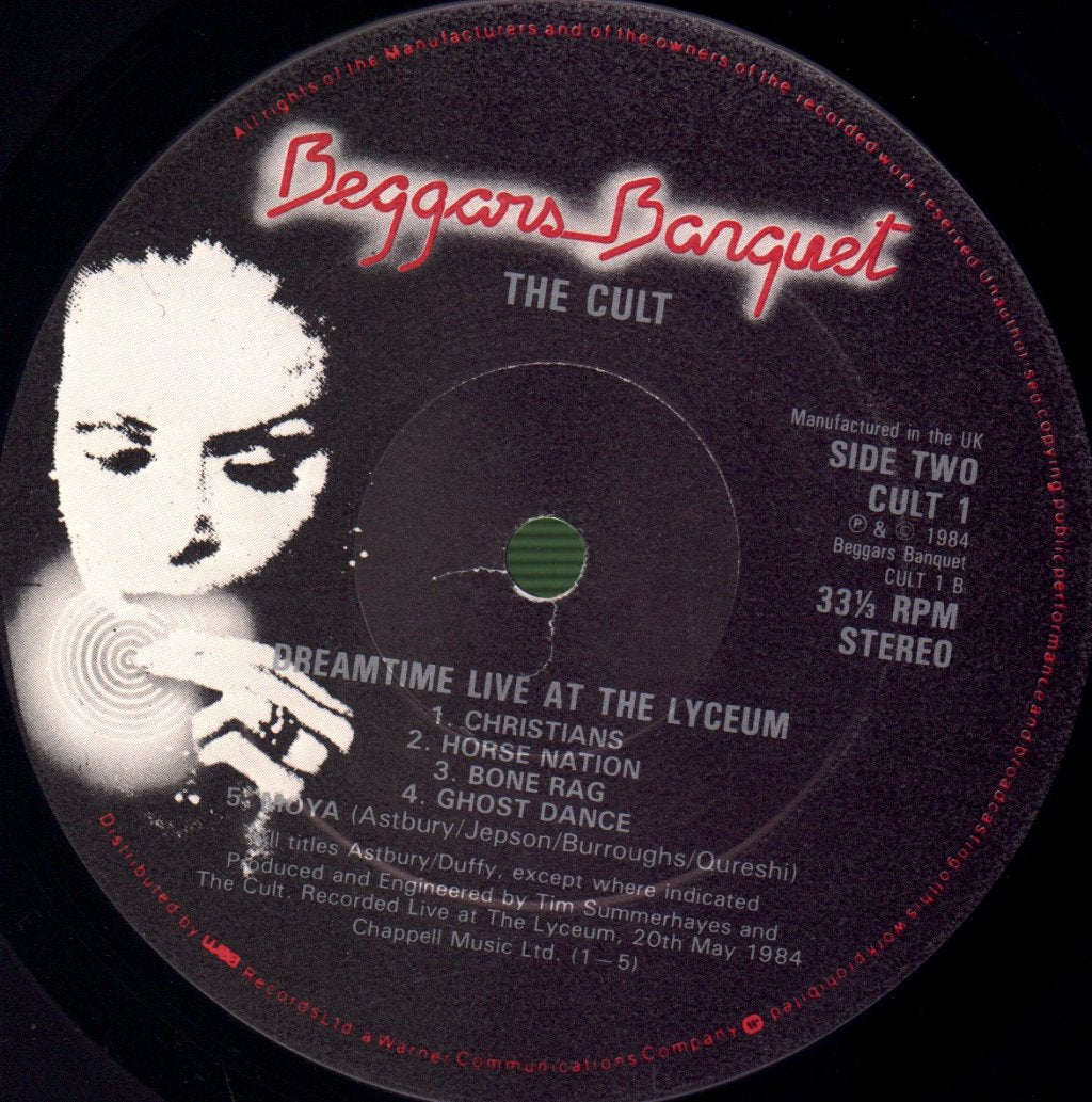 Cult - Dreamtime / Dreamtime Live At The Lyceum - Double Lp
