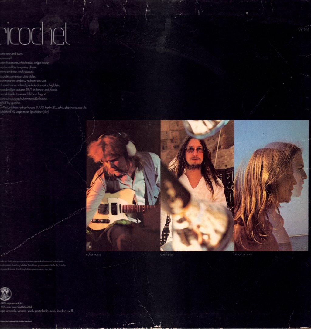 Tangerine Dream - Ricochet - Lp